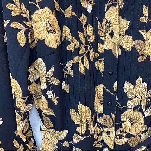 NWT Nanette Lepore Crepe Chiffon Dress Size 2 - Picture 6 of 9